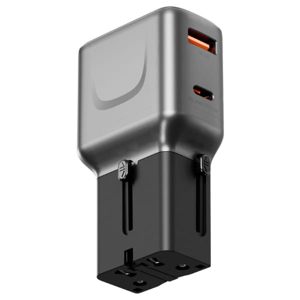 Ładowarka sieciowa Energea TravelGo      Adapter 35 USB-A/USB-C 35W grafitowo-czarny