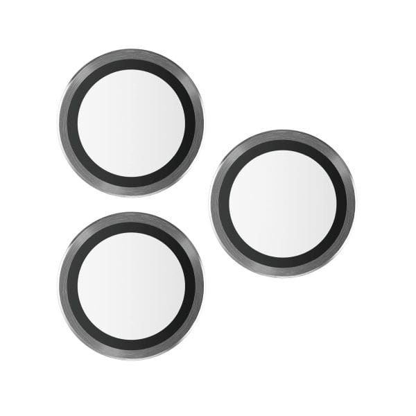 PanzerGlass Hoops Camera iPhone 15 Pro6.1" / 15 Pro Max 6.7" czarny/black 1139 camera lens protector hoop optic rings