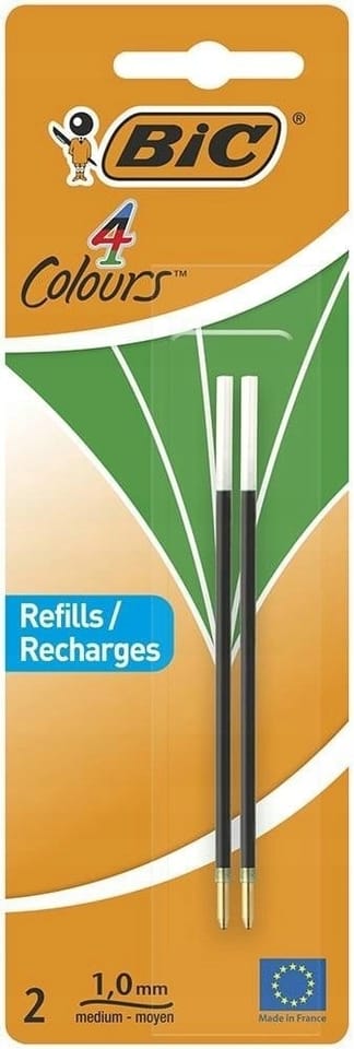 Wkład zielony do długopisów 4 Colors (2sztuki) 929250 BIC