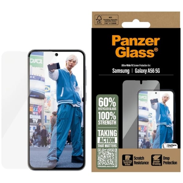 Szkło hartowane PanzerGlass Ultra-Wide   Fit do Samsung Galaxy A56 5G
