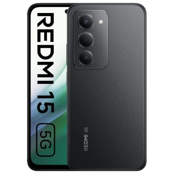 Smartfon Xiaomi Redmi 15 5G 4/128GB      czarny