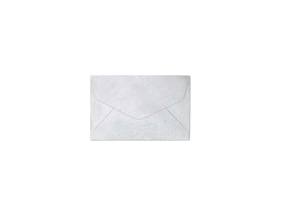 Koperta 70x110mm MILLENIUM biały 120g (10szt.) 282401 Galeria Papieru