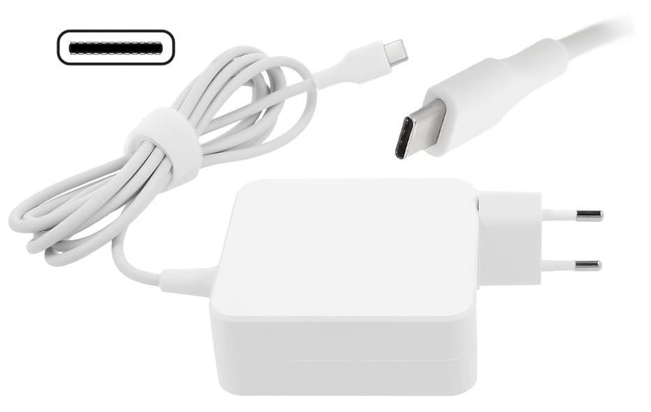 Zasilacz Movano 65W 5-20V Uniwersalny do laptopów z gniazdem USB-C