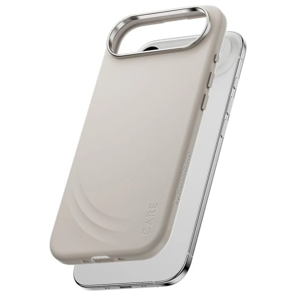 Etui CARE by PanzerGlass FLOW MagSafe do iPhone Air waniliowy