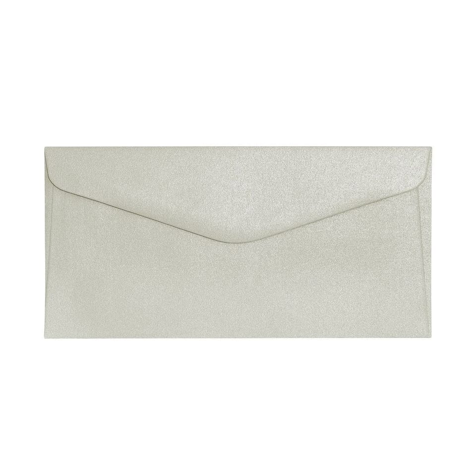Koperta DL Pearl jasnosrebrny K 150g. (10szt.) 280140 Galeria Papieru