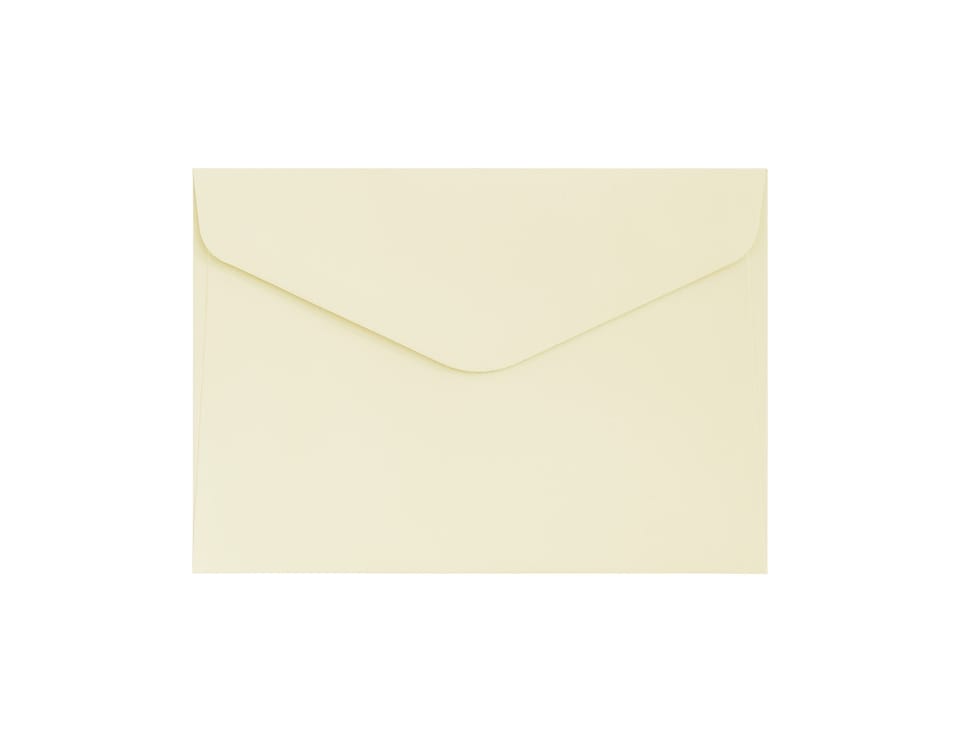 Koperta C6 gładki jasnokremowy K (10) 120g 280229 Galeria Papieru