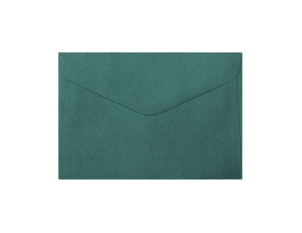 Koperta C6 Pearl zielony K (10szt.) 150g 280244 Galeria Papieru