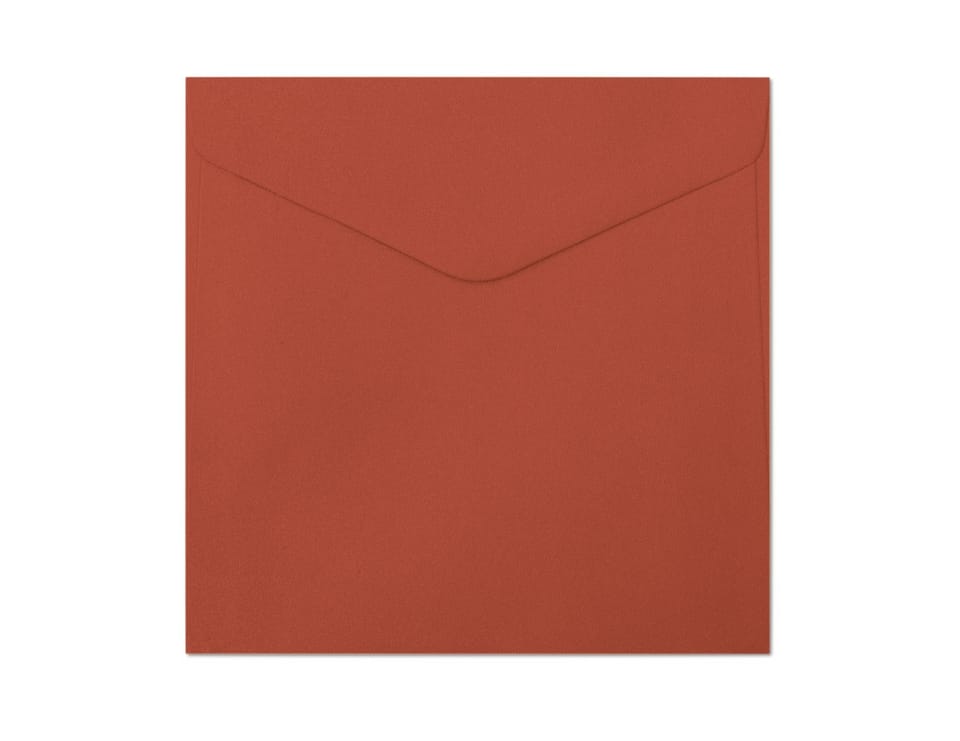 Koperta 160x160mm Pearl czerwona 150g. (10szt.) 280338 Galeria Papieru