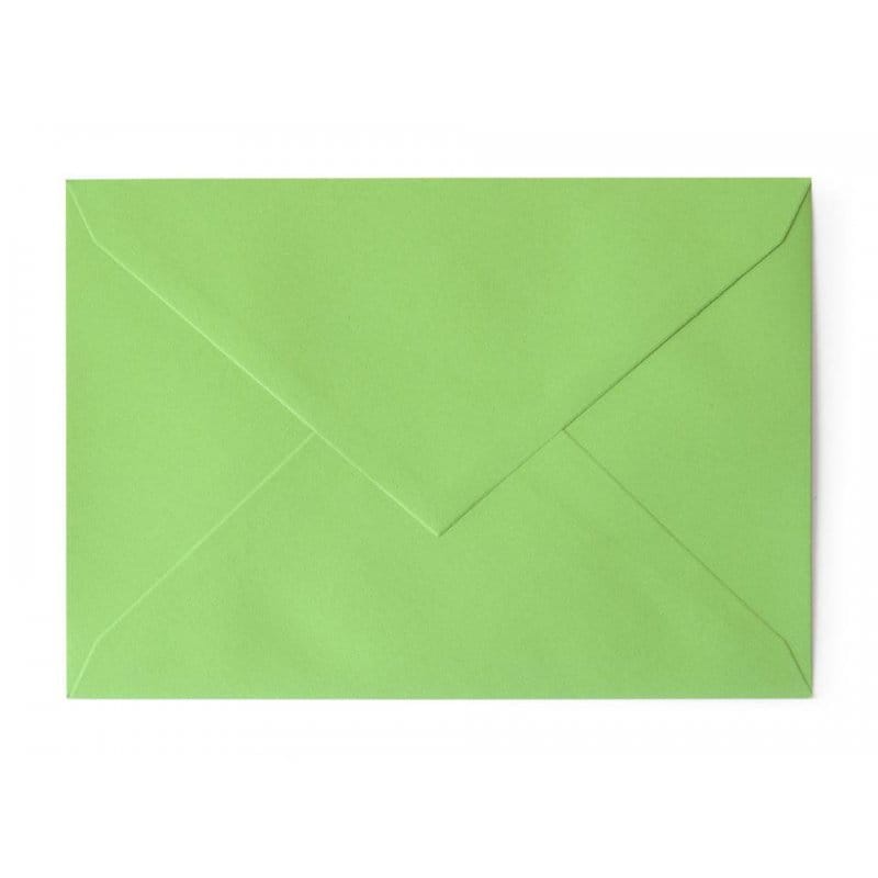 Koperta B6 gładki zielony K 150g.(10szt.) 280851 Galeria Papieru