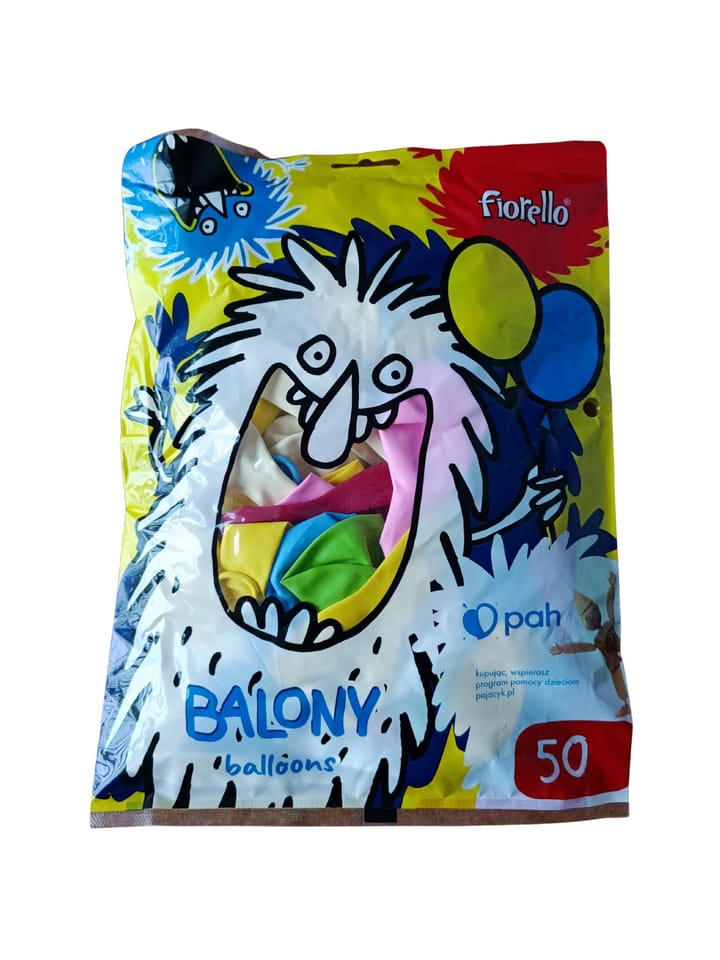 Balony dekoracyjne pastelowe mix 10`` (50szt.) FIORELLO 170-2796