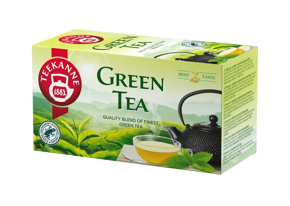 Herbata TEEKANNE zielona (20 torebek x 1,75g) Green Tea