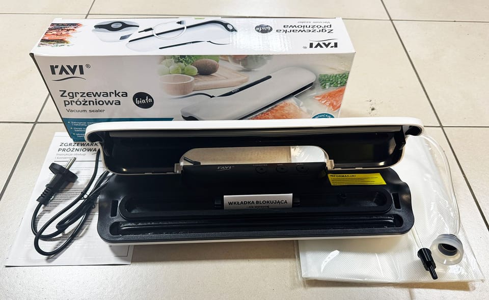 Zgrzewarka próżniowa do żywności Ravi Vacuum sealer VS8808