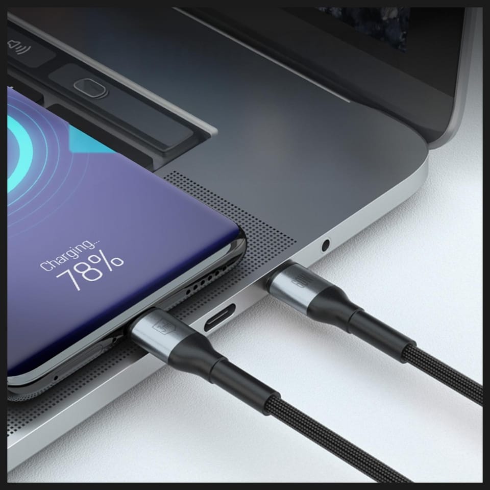 Kabel 3MK Hyper Cable N-SERIES USB-C do  USB-C 2m 20V/3A 60W czarny