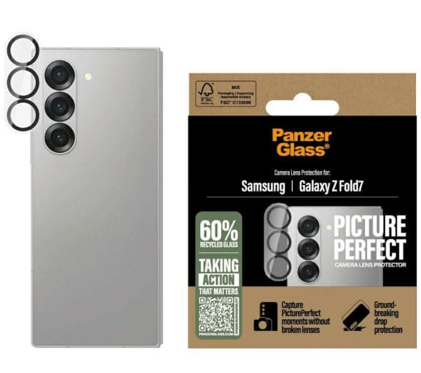 Szkło hartowane na obiektyw PanzerGlass  PicturePerfect do Samsung Galaxy Z Fold7