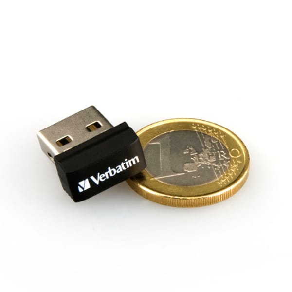 Verbatim USB flash disk, USB 2.0, 16GB, Nano, Store N Stay, czarny, 97464, USB A
