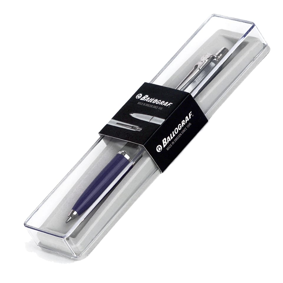 Długopis automatyczny BALLOGRAF EPOCA CHROME granatowy BA-102 34 1 TOMA