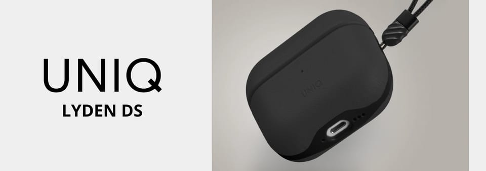 UNIQ etui Lyden DS AirPods 4             czarny/dallas black