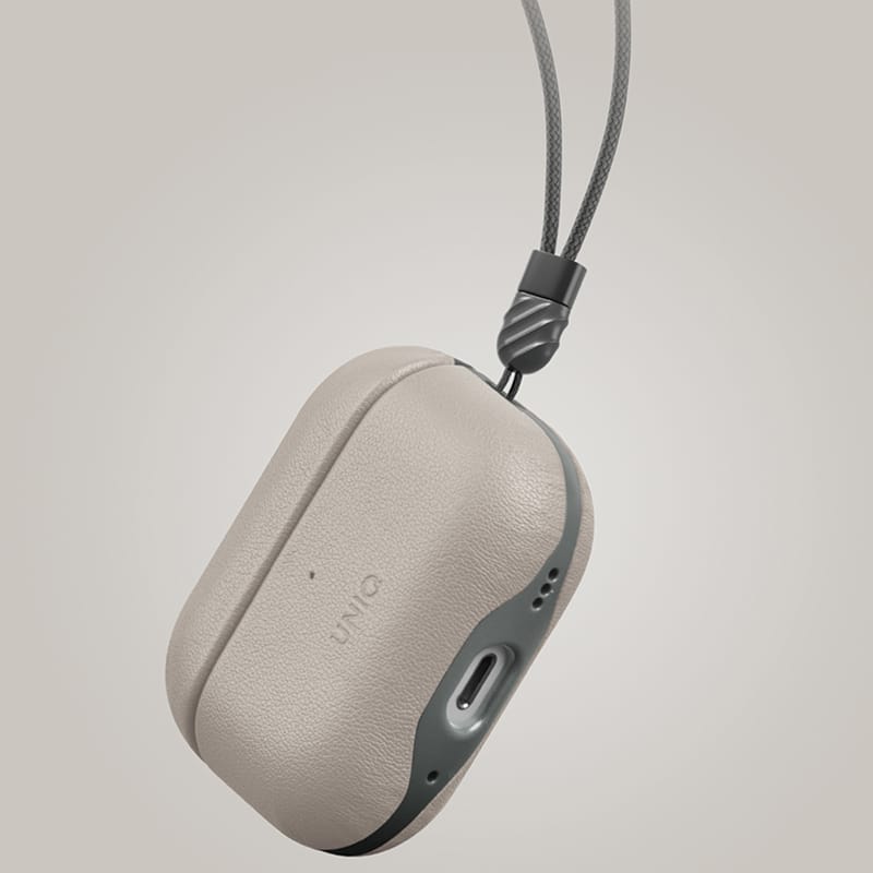 UNIQ etui Lyden DS AirPods Pro 2 gen(2022/2023) beżowo-zielony/ivory-lichen green