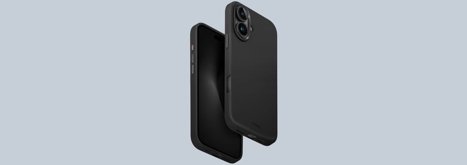 UNIQ etui Lyden iPhone 16 Plus 6.7" Magclick Charging czarny/dallas black