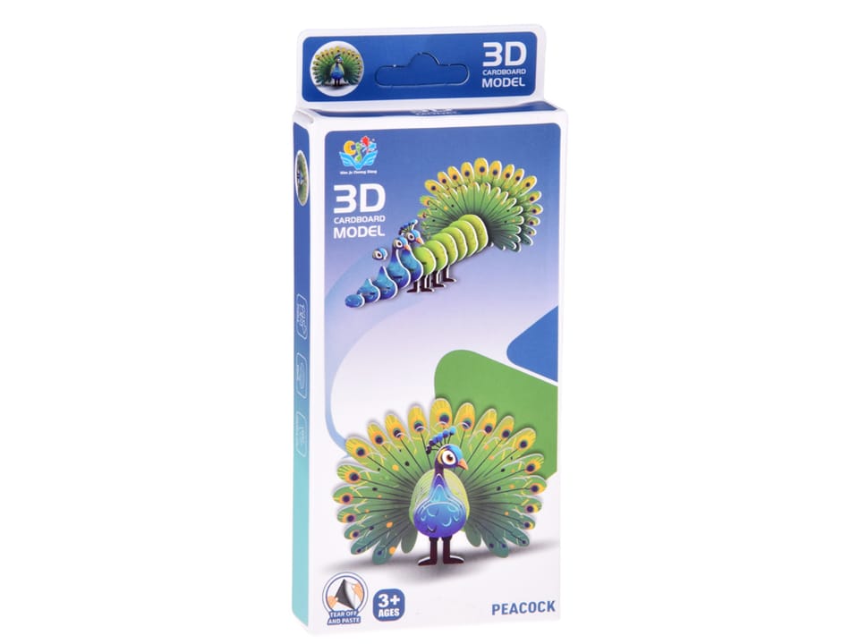 Puzzle 3D kartonowy model kolorowy PAW zrób to sam DIY 18ele ZA5718 pol_pl_Puzzle-3D-kartonowy-model-kolorowy-PAW-zrob-to-sam-DIY-18ele-ZA5718-22393_1