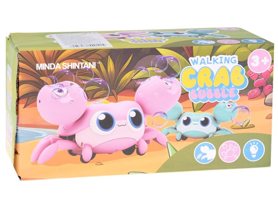 Uroczy chodzący KRAB na BAŃKI MYDLANE automat maszyna świeci gra ZA5717 pol_pl_Uroczy-chodzacy-KRAB-na-BANKI-MYDLANE-automat-maszyna-swieci-gra-ZA5717-23351_10