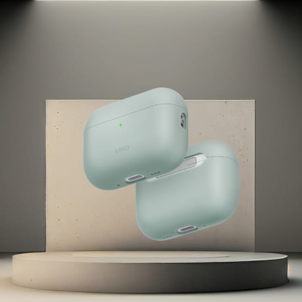 Etui UNIQ Lino do AirPods Pro 3 gen      Silicone zielony