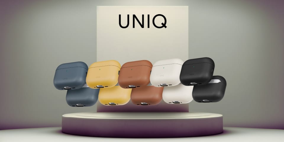 Etui UNIQ Lyden Vex do AirPods Pro 3 gen niebieski