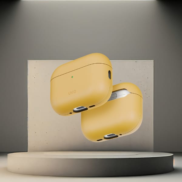 Etui UNIQ Lyden Vex do AirPods Pro 3 gen żółty