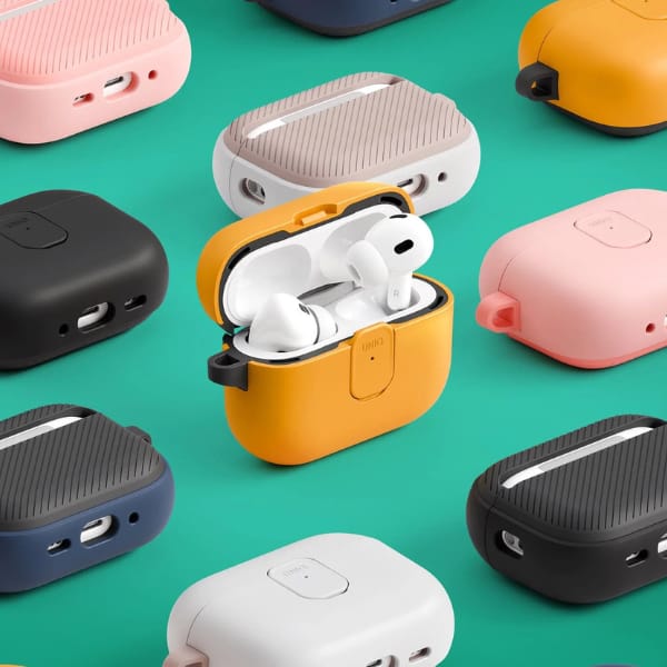 Etui UNIQ Clyde do AirPods Pro 3 gen     żółto szary