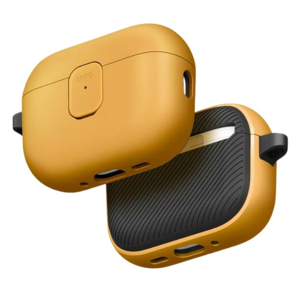 Etui UNIQ Clyde do AirPods Pro 3 gen     żółto szary