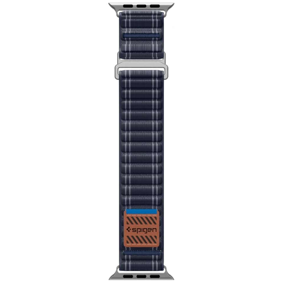 Pasek Spigen WBF0 do Apple Watch         8/9/10/11/SE/Ultra (44/45/46/49mm) granatowy