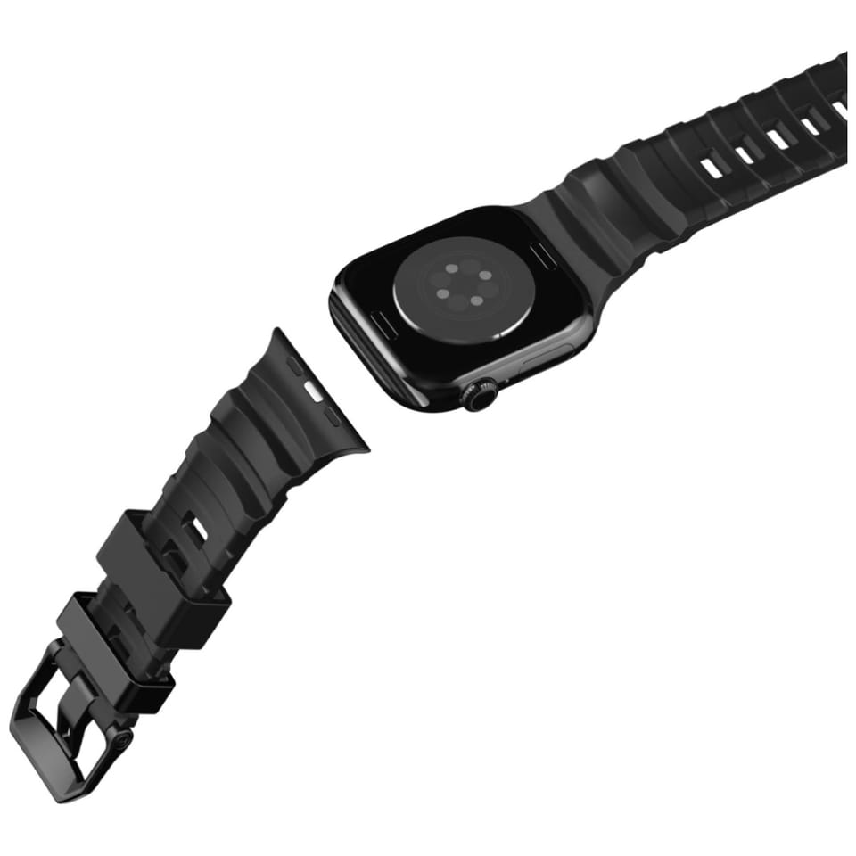 Pasek Spigen WBS2 do Apple Watch         8/9/10/11/SE/Ultra (44/45/46/49mm) czarny