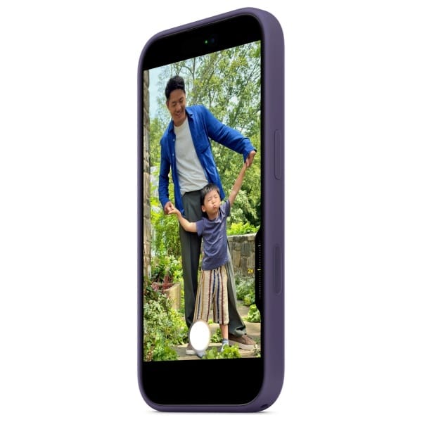 Etui Apple Silicone Case MagSafe do      iPhone 17 fioletowy