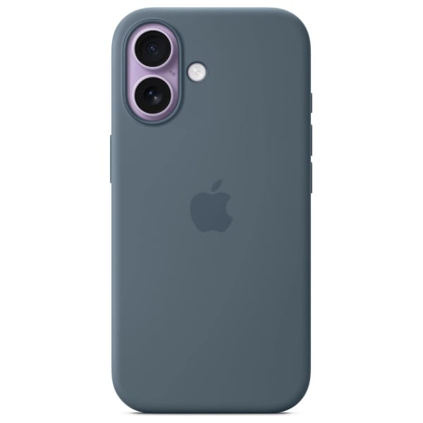 Etui Apple Silicone Case MagSafe do      iPhone 17 niebieski