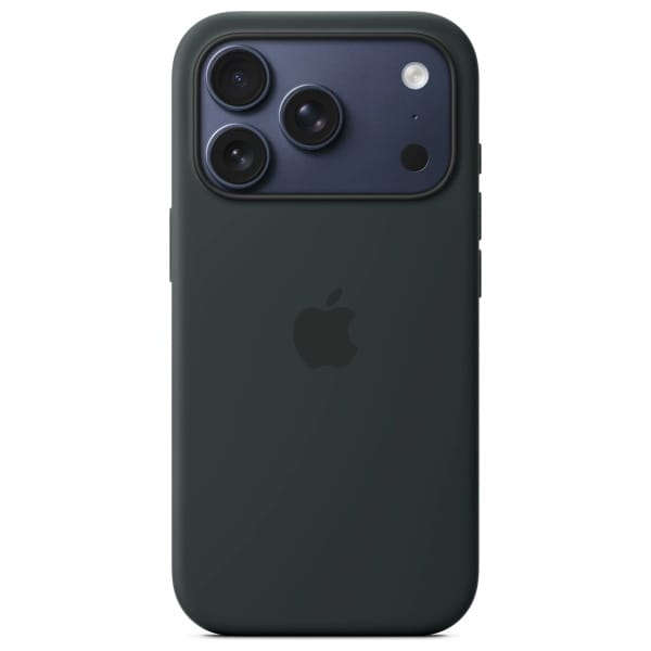 Etui silikonowe z MagSafe do iPhonea 17 Pro - czarne