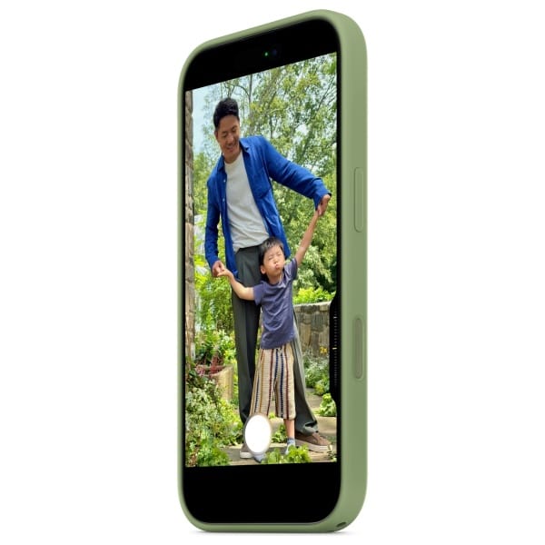 Etui Apple Silicone Case MagSafe do      iPhone 17 zielony