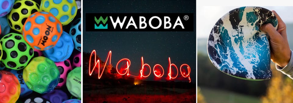 Piłeczka dla psa Waboba Tailwind