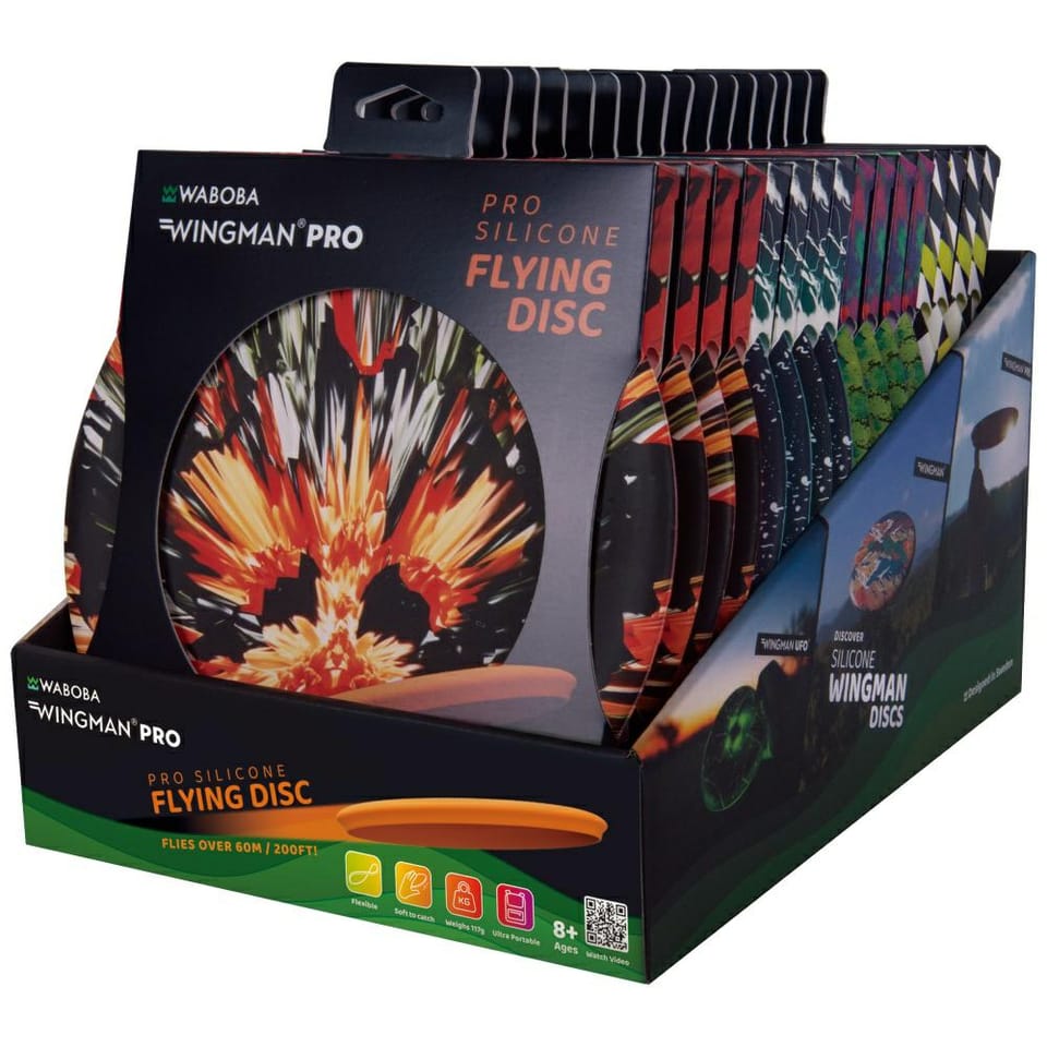 Frisbee Waboba Wingman Pro dysk          silikonowy 20cm (Produkt w kilku kolorach - wysyłka losowa)