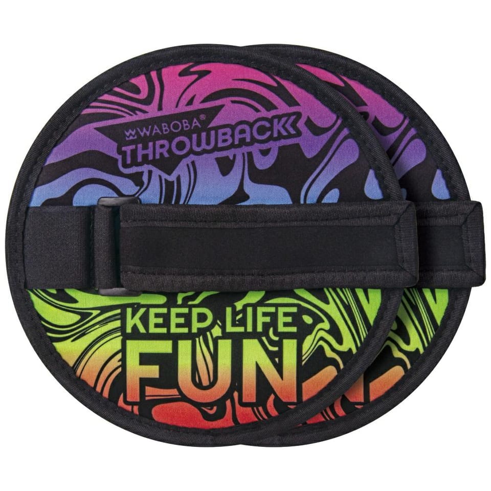 Gra zręcznościowa Waboba Throwback 2x    paletka 1x lotka do rzucania