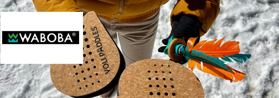 Gra zręcznościowa Waboba Voli 2x         rakietka na ręke 1x lotka