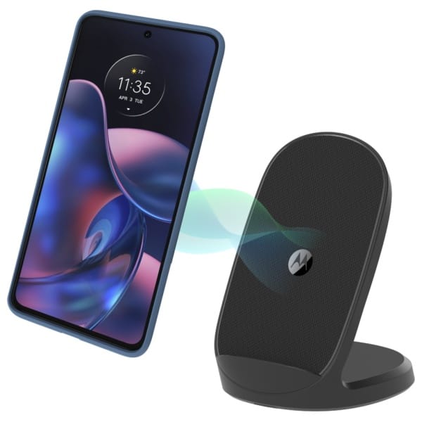 Ładowarka indukcyjna Motorola TurboPower 15W Stand Pad Qi czarna