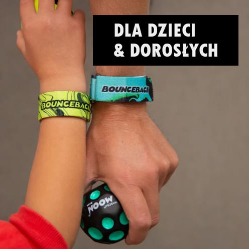 Piłeczka do rzucania Waboba Bounceback   na lince (Produkt w kilku kolorach - wysyłka losowa)