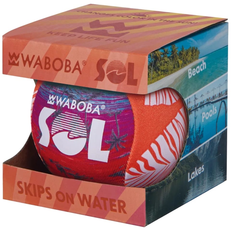 Piłeczka wodna Waboba Sol 8cm (Produkt   w kilku kolorach - wysyłka losowa)