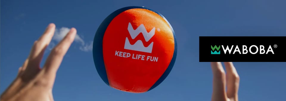 Piłka plażowa Waboba Deluxe Beach Ball   36cm (Produkt w kilku kolorach - wysyłka losowa)