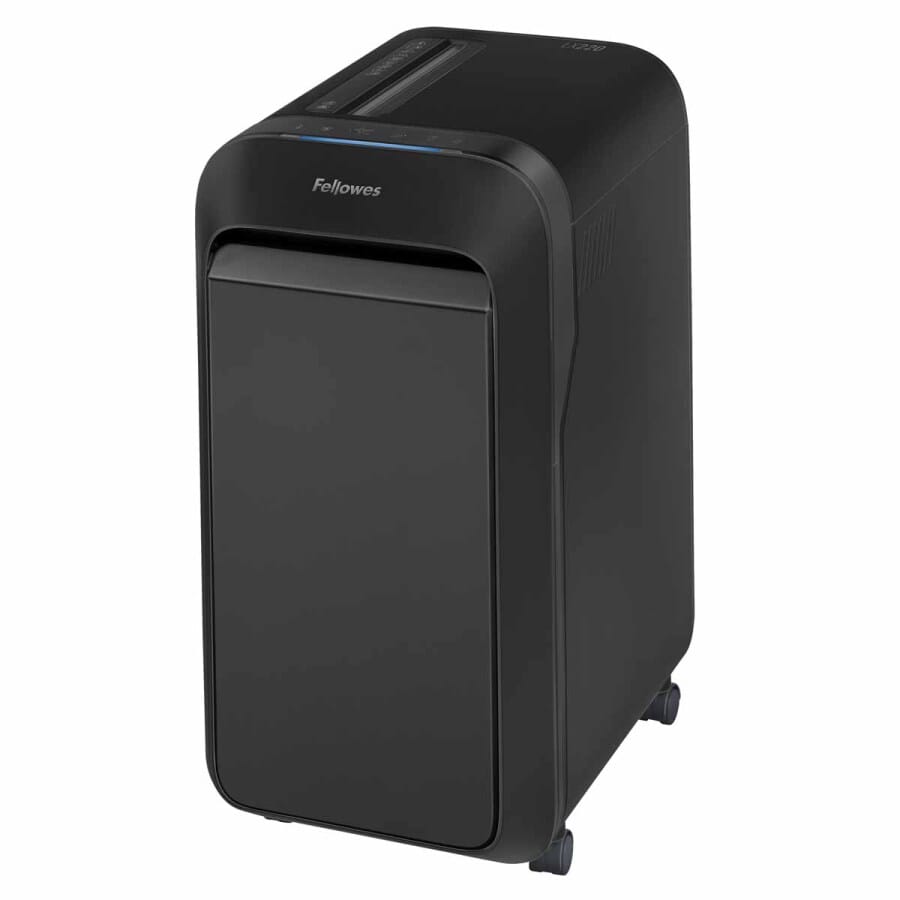 Niszczarka LX 220 czarna mini cut 5502601 FELLOWES