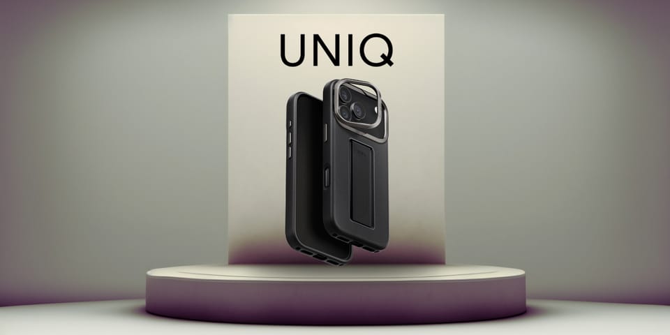 Etui UNIQ Heldro Pro do iPhone 17 Pro    Magclick Charging czarny