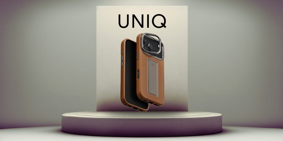 Etui UNIQ Heldro Pro do iPhone 17 Pro    Magclick Charging karmel