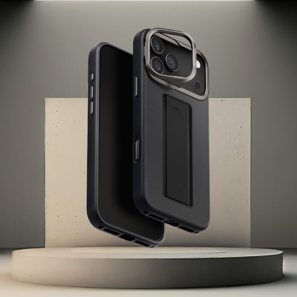 Etui UNIQ Heldro Pro do iPhone 17 Pro    Max Magclick Charging czarny