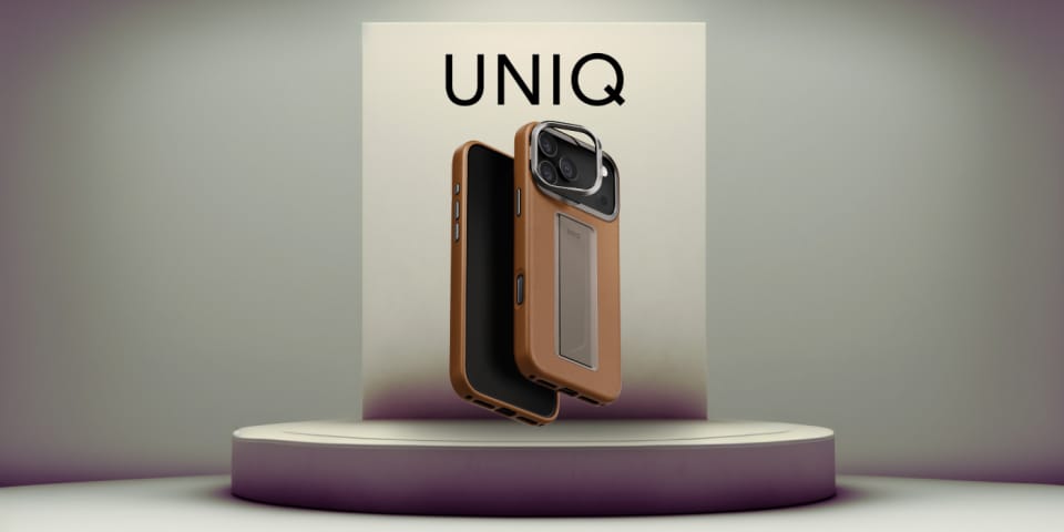 Etui UNIQ Heldro Pro do iPhone 17 Pro    Max Magclick Charging karmel