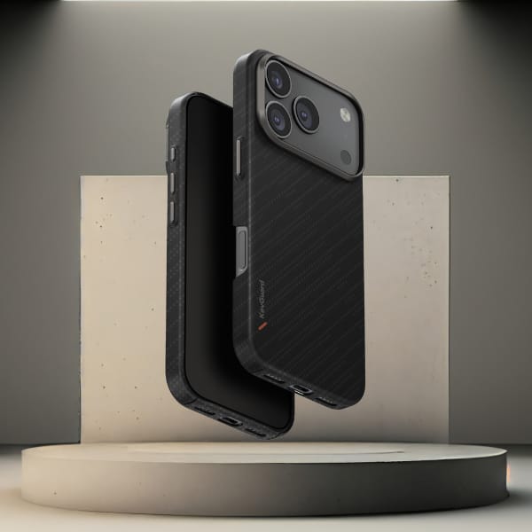 Etui UNIQ Keva EDGE do iPhone 17 Pro     Magclick Charging czarny